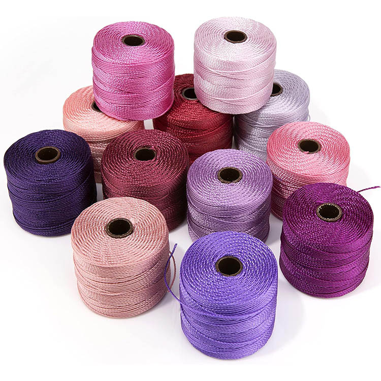 Nylon Cord (2) Twisted Nylon Cord for Stringing 12-Pack - 图片 1