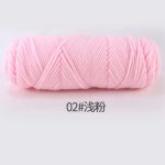 Wholesale Chunky Milk Cotton Baby Yarn, Hand Knitting Scarf Yarn for Straight Needles - 图片 3