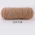 Wholesale Chunky Milk Cotton Baby Yarn, Hand Knitting Scarf Yarn for Straight Needles - 图片 27