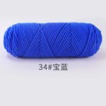 Wholesale Chunky Milk Cotton Baby Yarn, Hand Knitting Scarf Yarn for Straight Needles - 图片 34